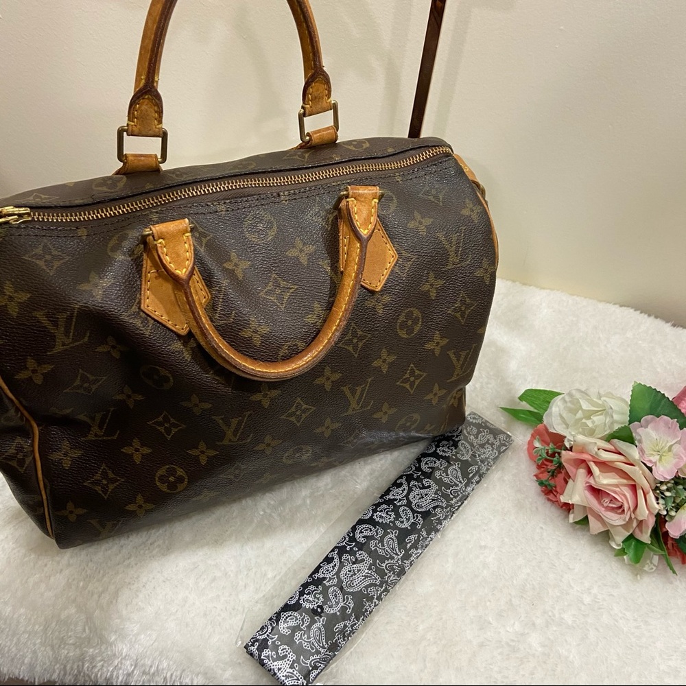 ❌ SOLD ❌💯 Authentic Louis Vuitton speedy monogram - Picture 2 of 14